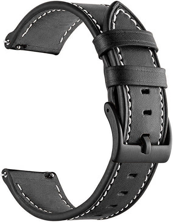 Premium Leather Watch Strap – 20mm & 22mm Universal Fit