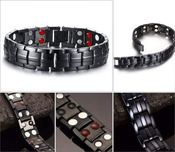 Magnetic Energy Bracelet – Stainless Steel for Men & Women