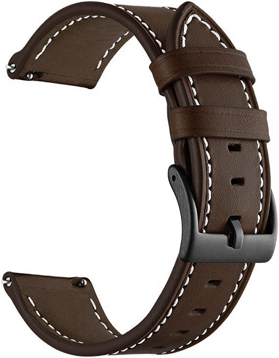 Premium Leather Watch Strap – 20mm & 22mm Universal Fit