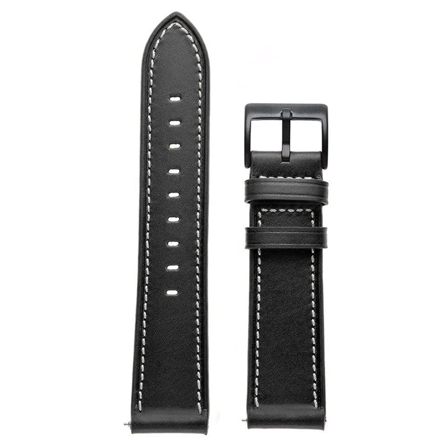 Premium Leather Watch Strap – 20mm & 22mm Universal Fit