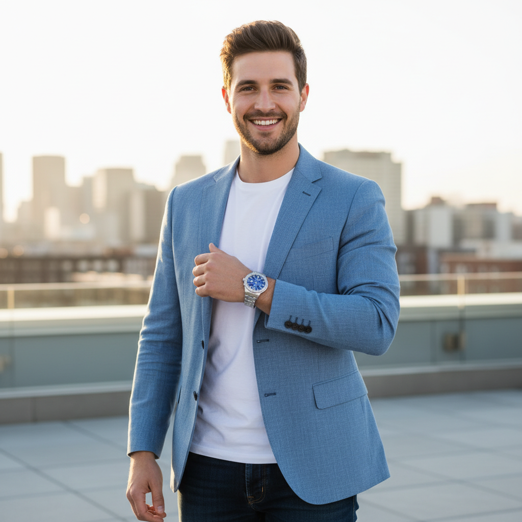 Tyler with Watch